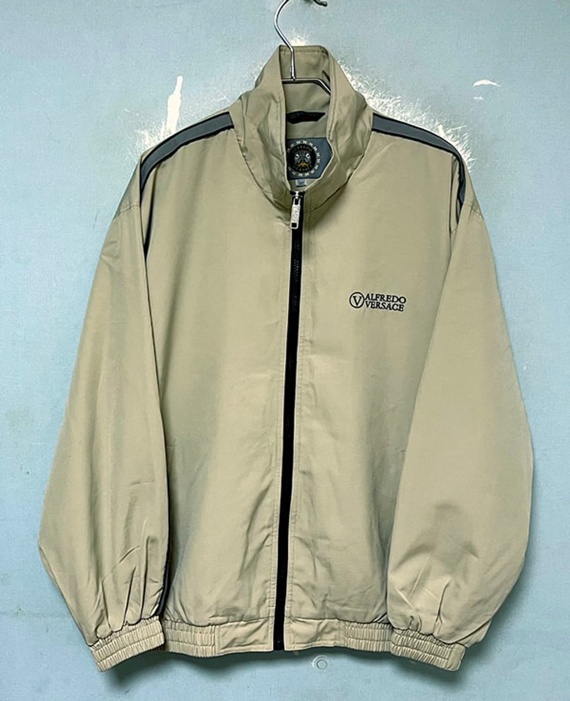 알프레도 베르사체 남자 블루종점퍼 바람막이 춘추 올드스쿨룩 L 100 상품이미지1