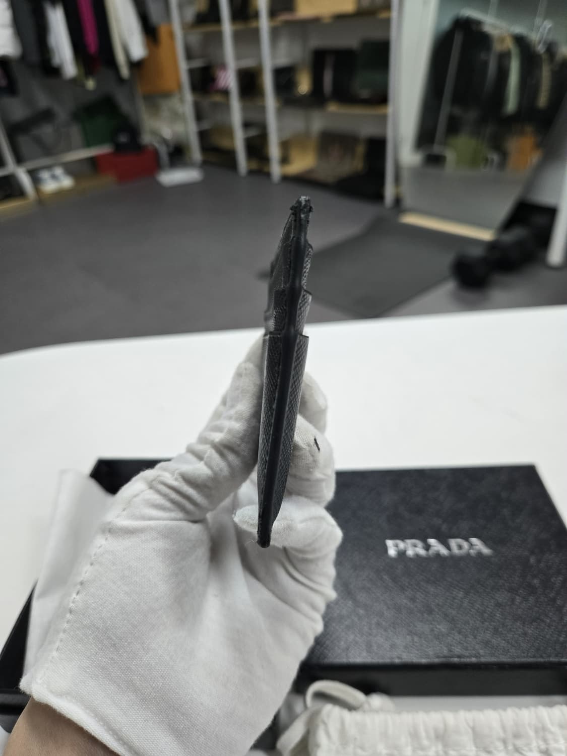 [A급컨디션]프라다 사피아노 카드지갑 상품이미지3