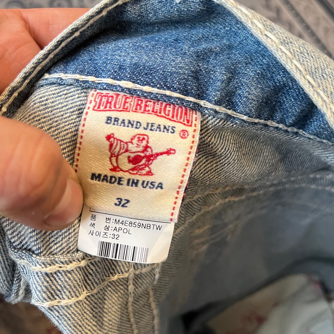 32 트루릴리전 데님 팬츠/W2636 상품이미지5