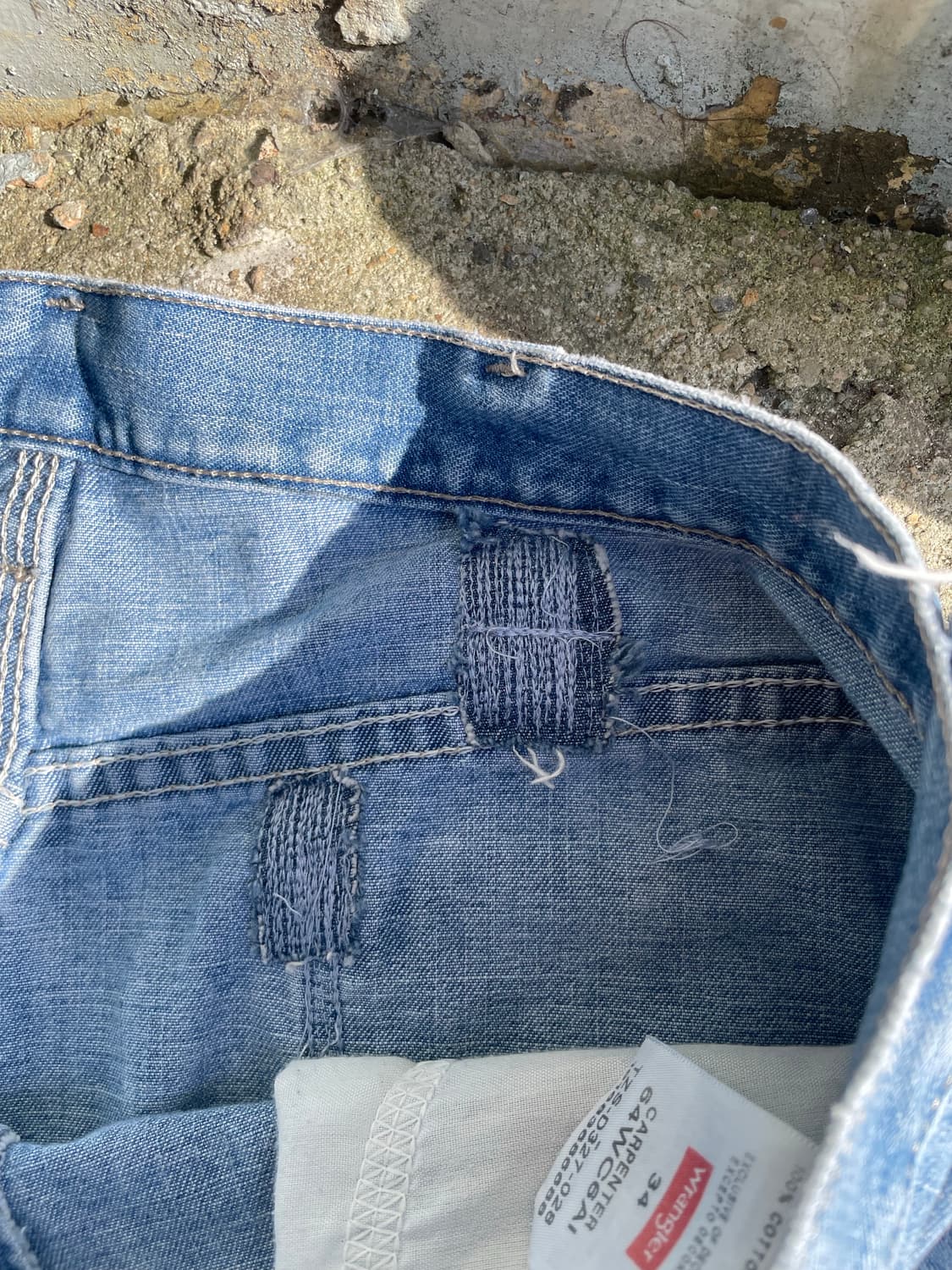 Wrangler denim carpenter short pants  상품이미지4