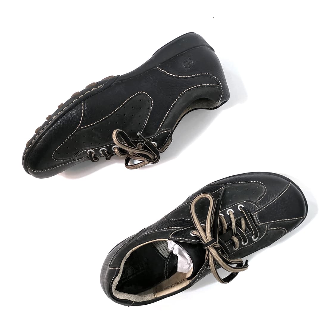 [6] 본 호크아이 레이스업 슈즈 블랙 상품이미지4