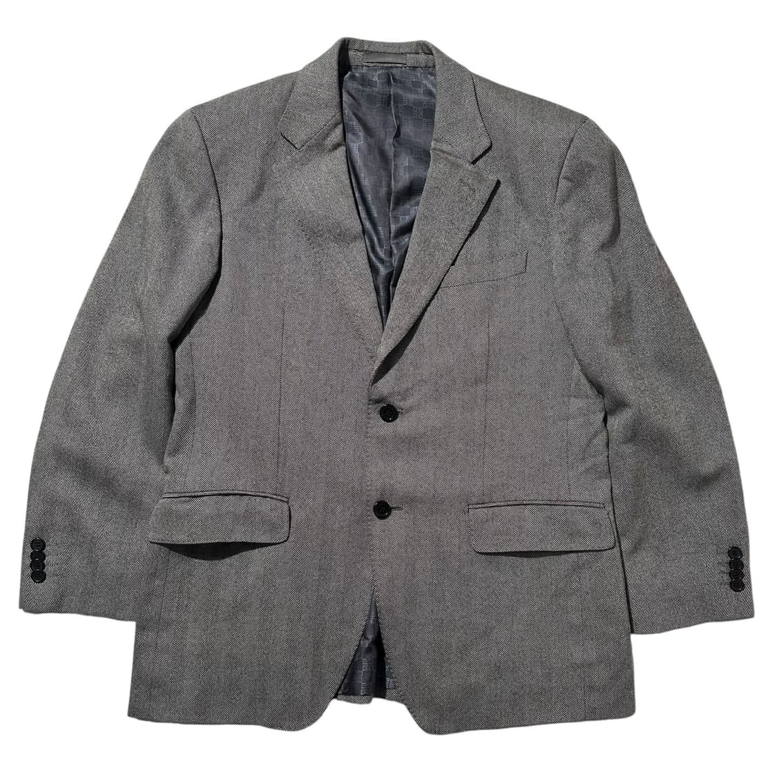 지방시 울 캐시미어 헤링본 싱글 2B 블레이저 자켓 상품이미지1