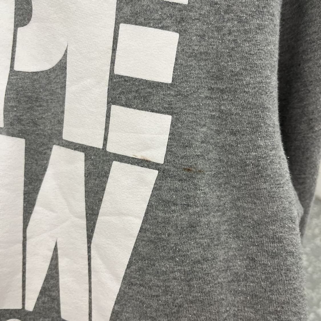 베이프 AAPE 빈티지 스트릿 펑크 빅 스펠아웃 맨투맨 L C10701 상품이미지9