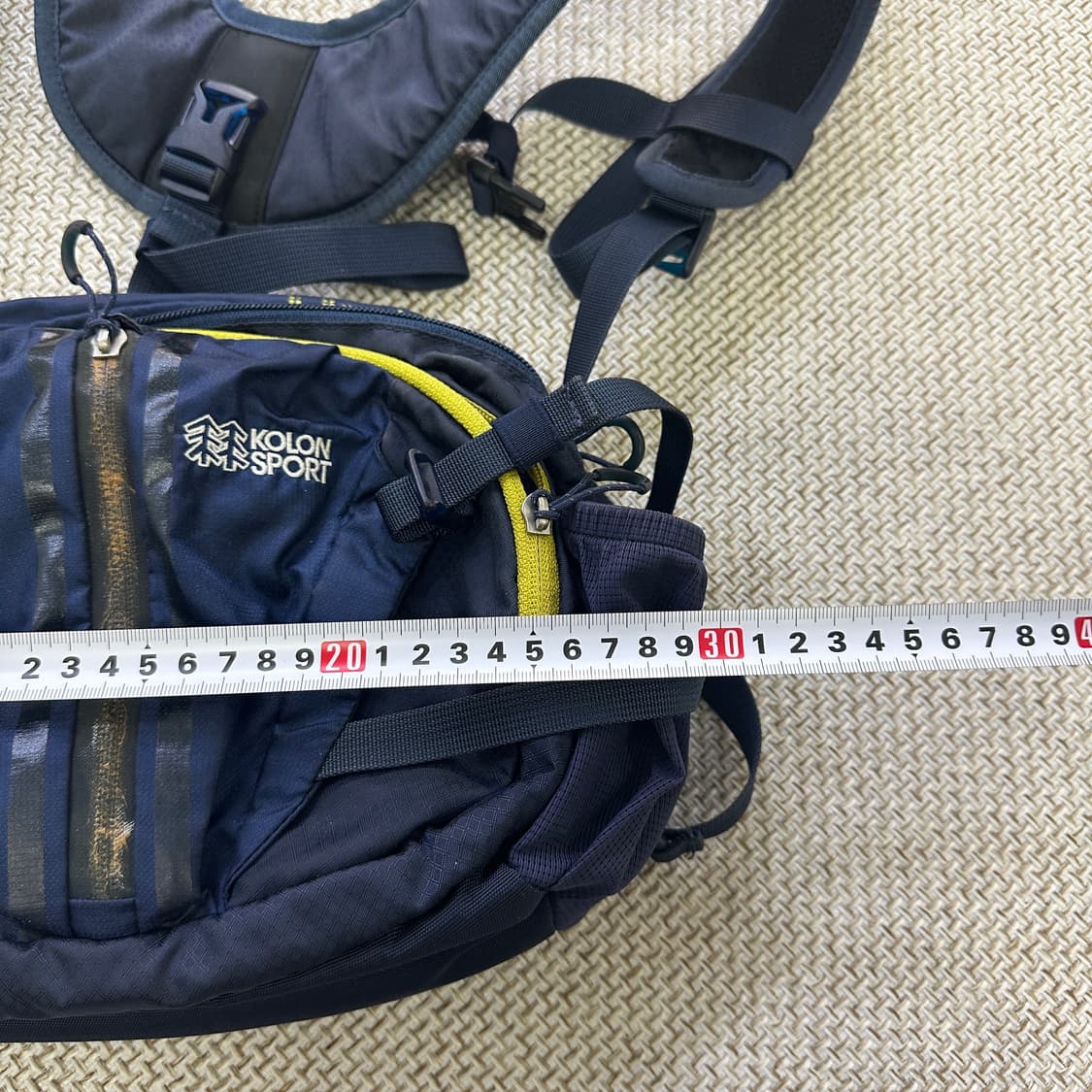 실측확인 코오롱스포츠 벌쳐 투웨이백 0406D 상품이미지2