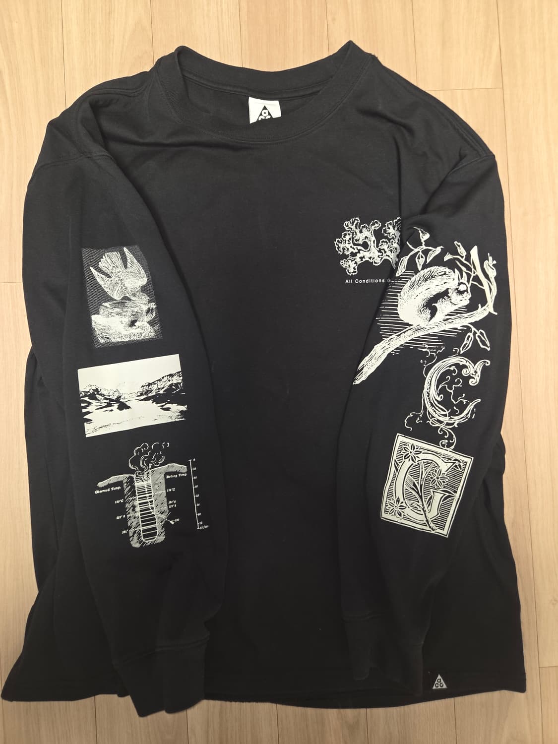 나이키 acg 롱슬리브 긴팔 티셔츠 상품이미지2