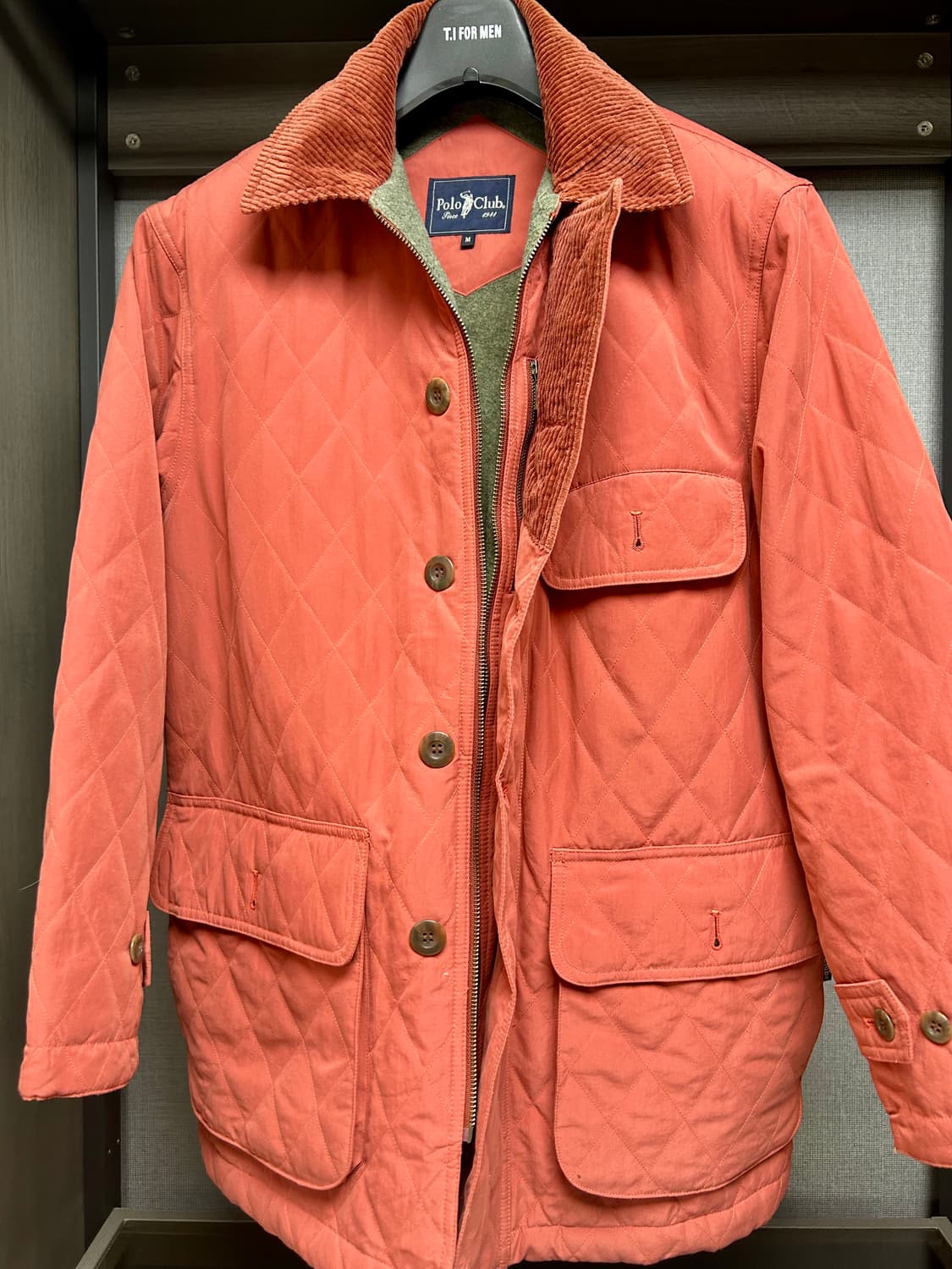 폴로 클럽 퀄팅 자켓 M 상품이미지1