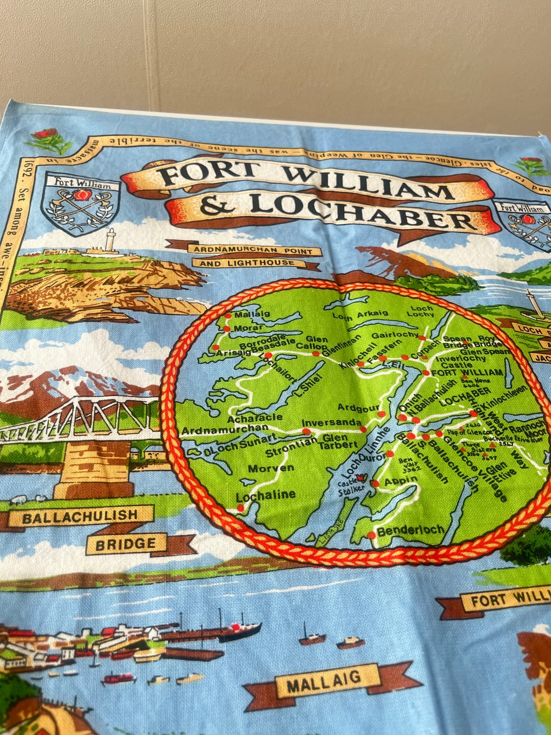 영국 페브릭 지도 상품이미지5