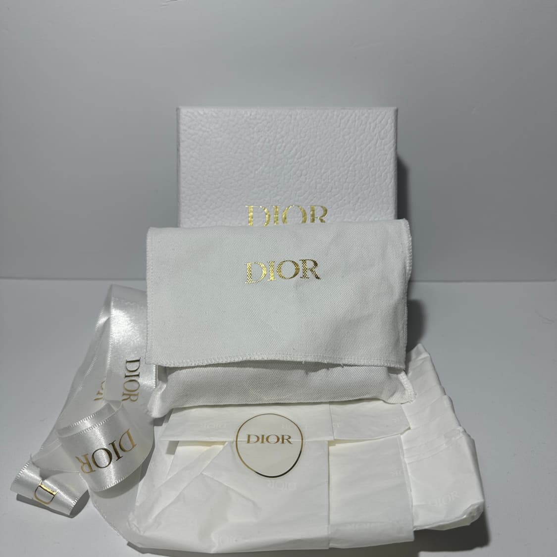 [A+/풀구성] 디올 오블리크 새들 플랩 카드지갑 그레이 상품이미지6