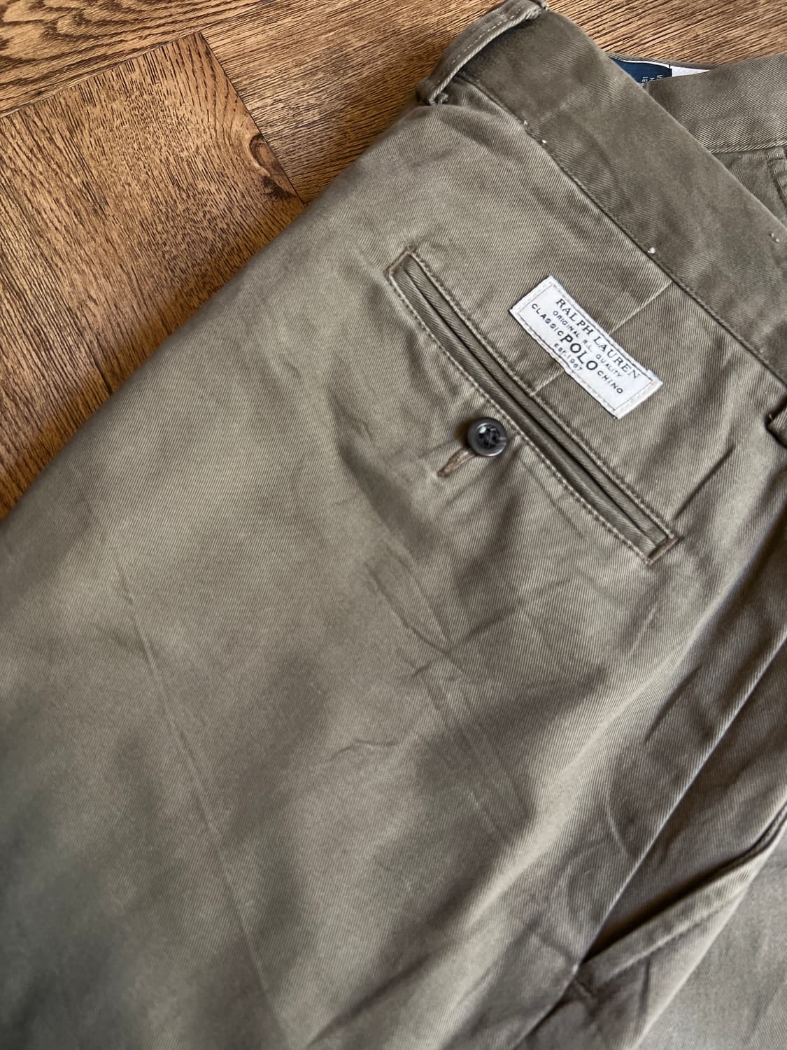 [33]폴로 랄프로렌 PROSPECT PANT 올리브 그린 치노 팬츠 상품이미지5