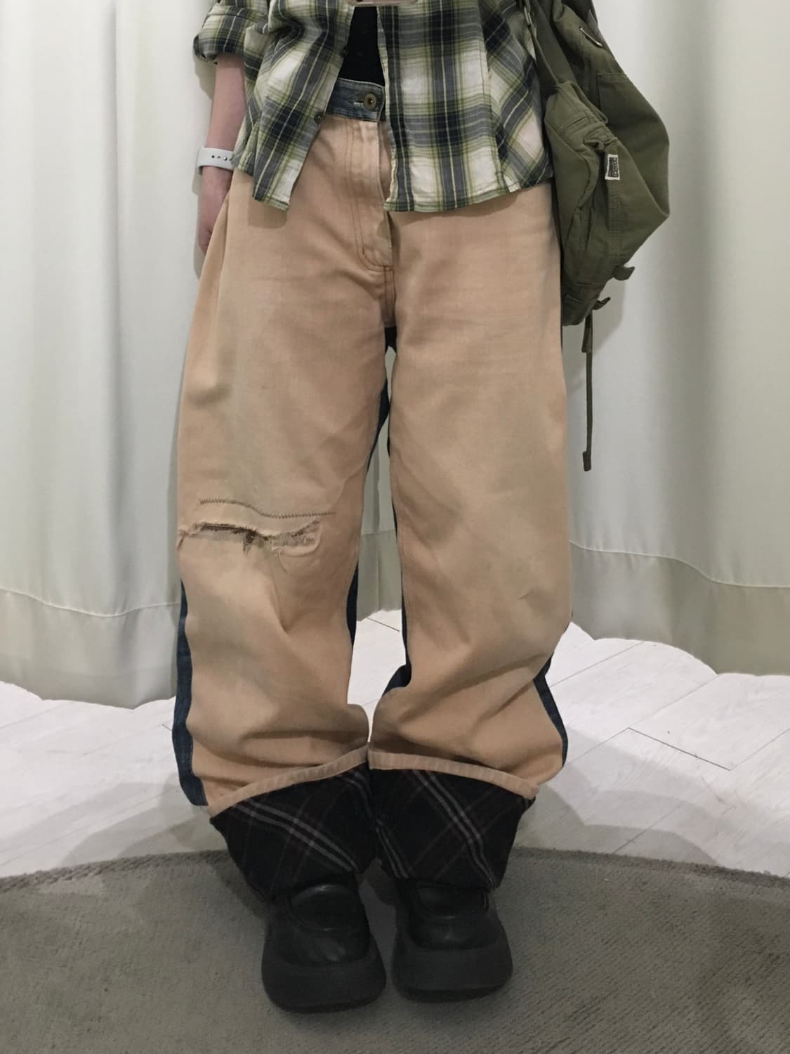 groover grand patch work pants 상품이미지2