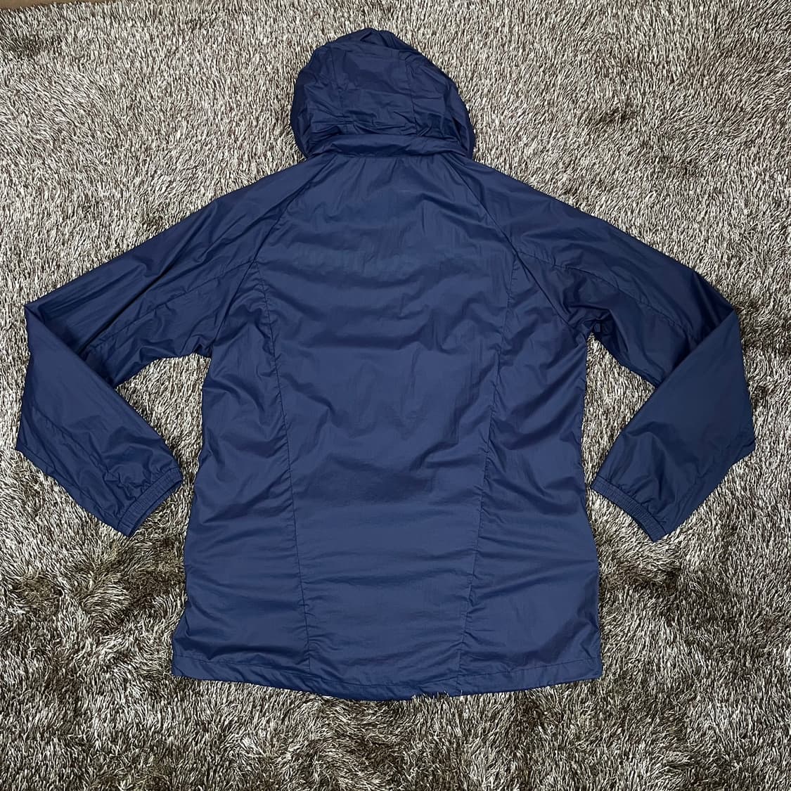 아디다스 adidas 네이비 로고 히든후드 경량 바람막이 2XL 상품이미지6