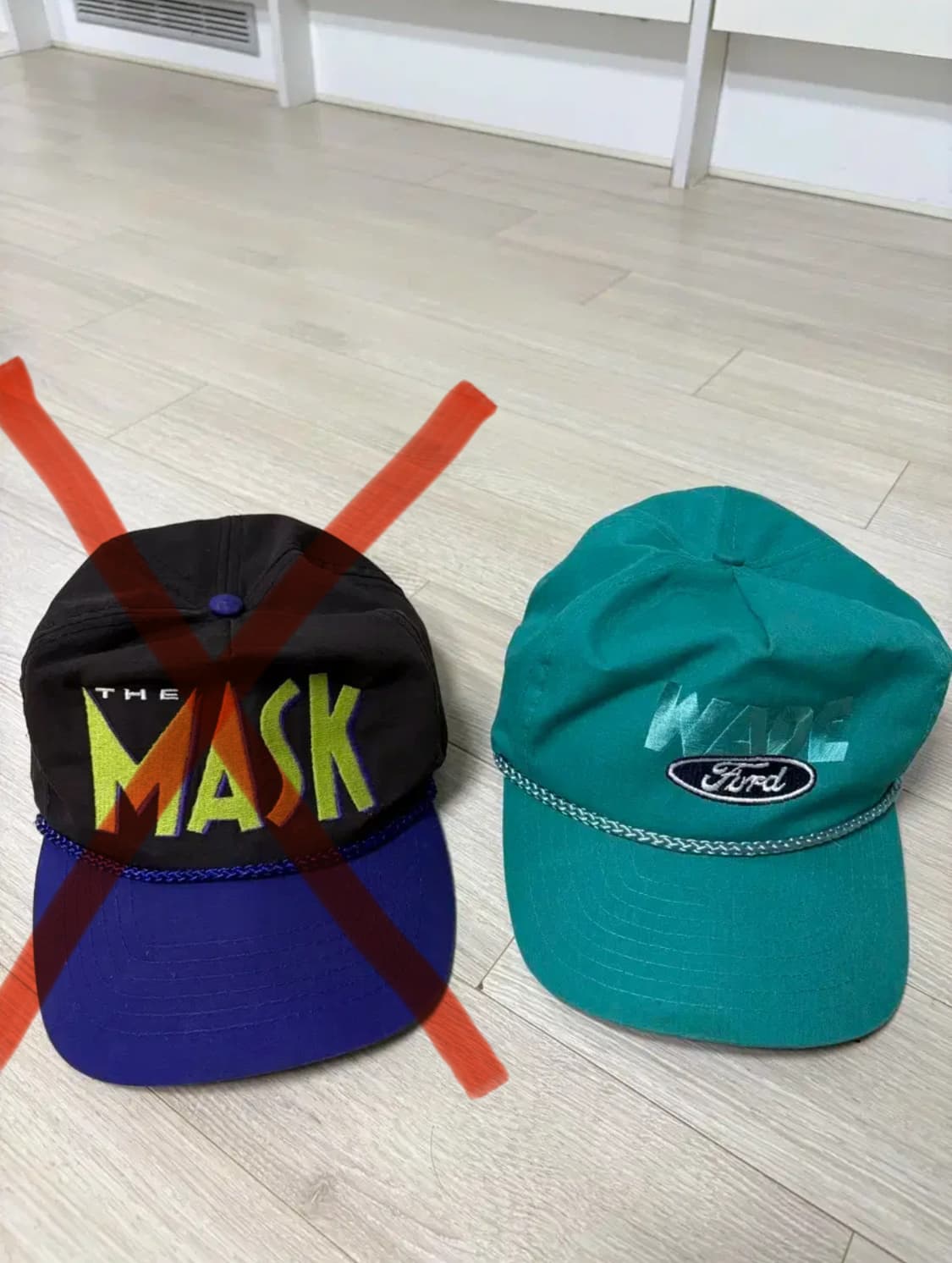 90s 빈티지 모자 (the mask , ford) 상품이미지1