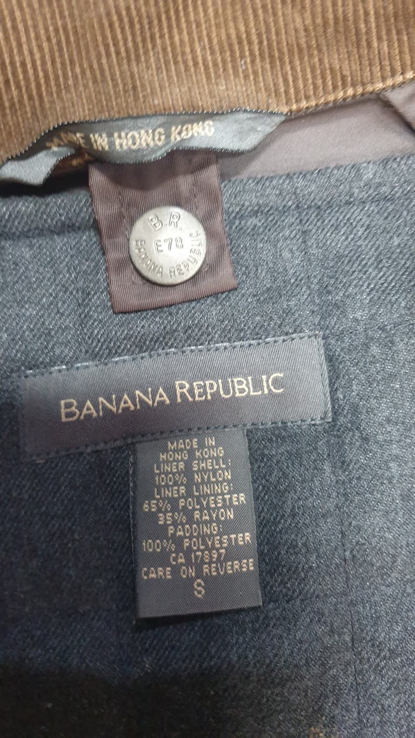 바나나 리퍼블릭 남성 코듀로이 카라 자켓 S 상품이미지4