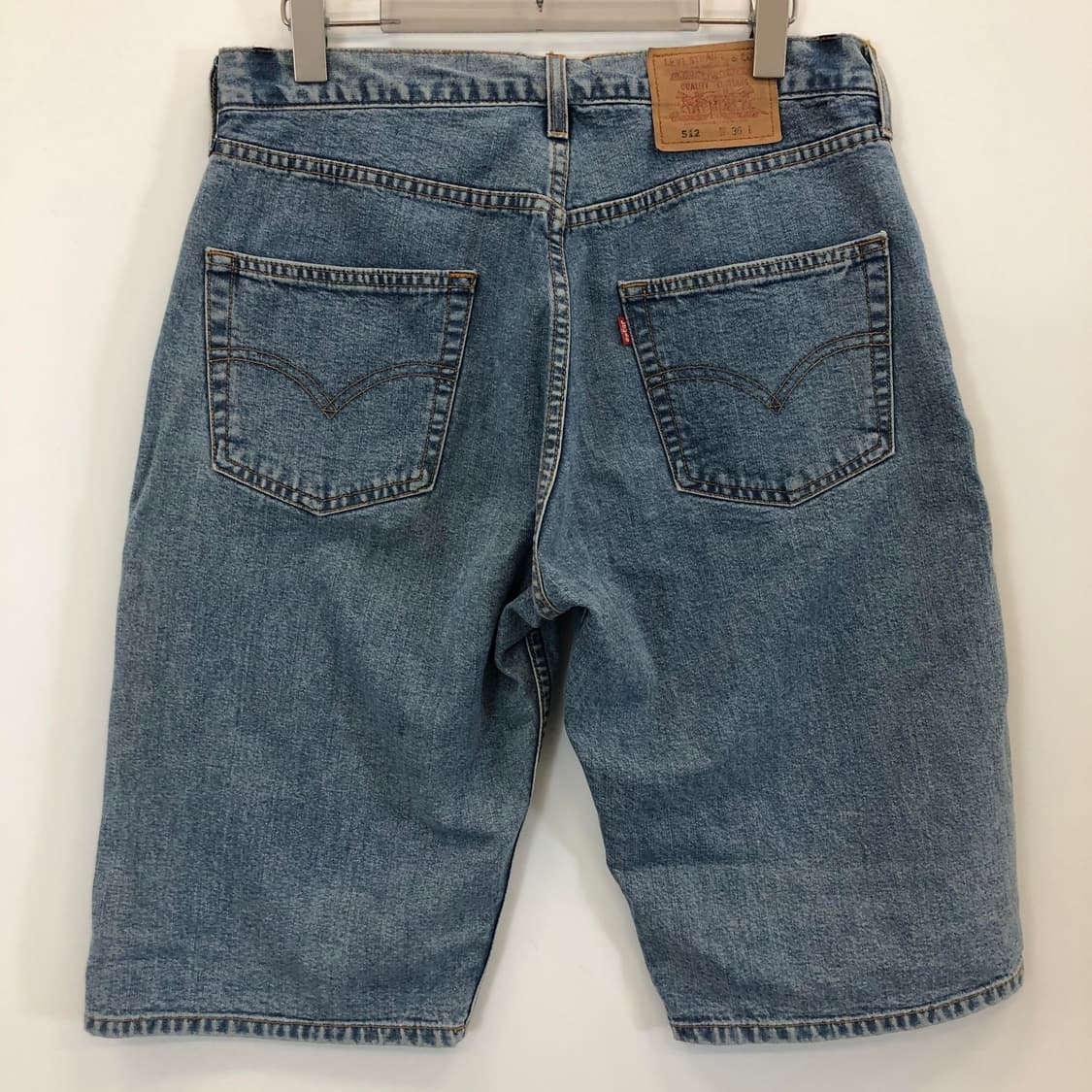 00s JPN 리바이스 512 데님반바지 32 인치 상품이미지3