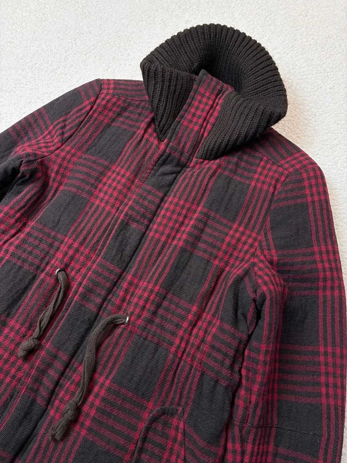 디젤 DIESEL 00's Y2K 하이넥 드로우스트링 자켓 PN6100 상품이미지3