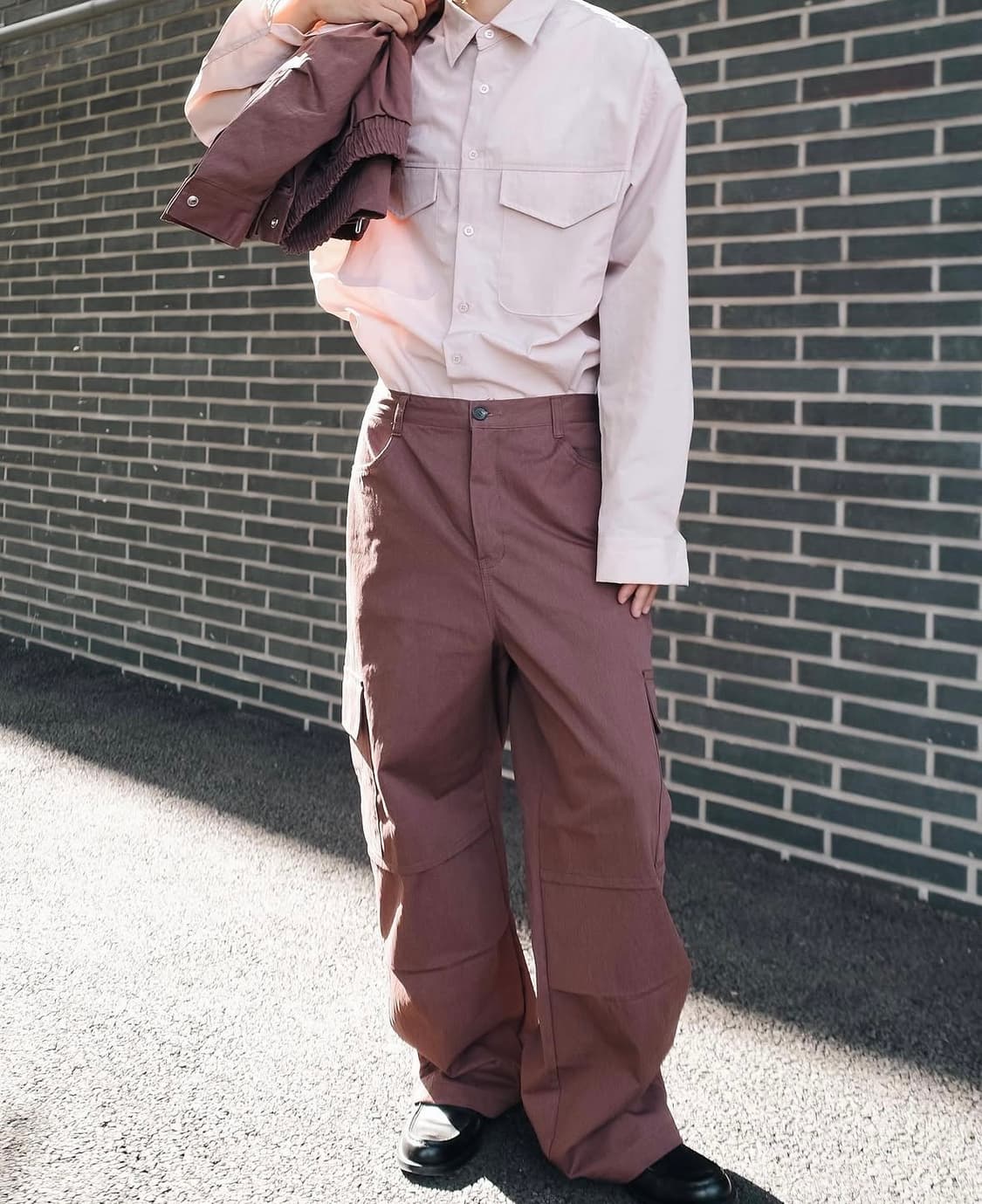 [OS] leekie Nylon Shirts 상품이미지1