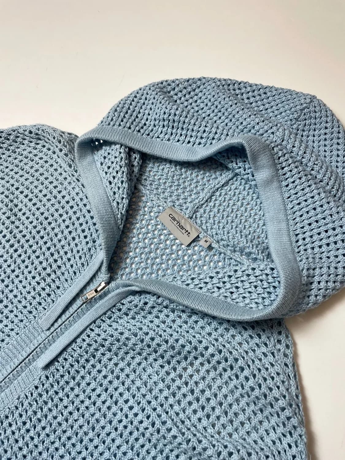 칼하트 WIP 메쉬 후드 니트 집업 PN9390 상품이미지6
