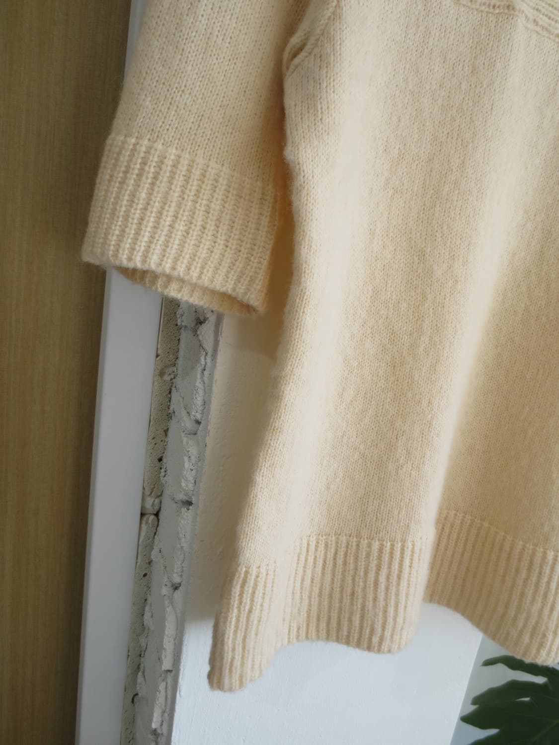 Beige turtleneck knit 상품이미지5