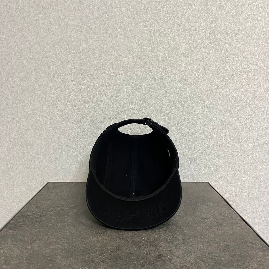 슈프림 워시드 블랙 박스로고 캠프캡 모자 상품이미지5