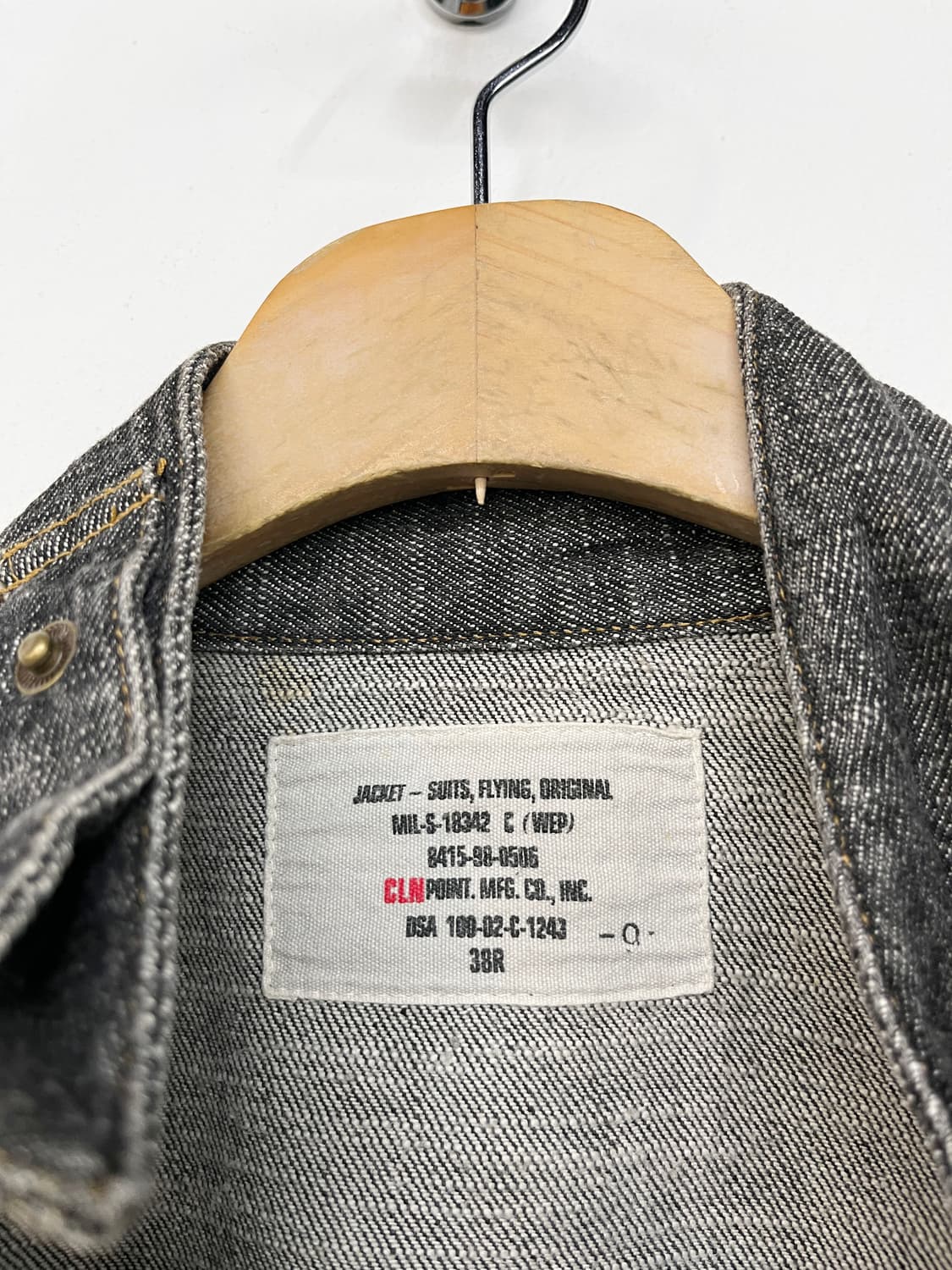 CLN USN WEP G-8 데님 자켓 상품이미지9