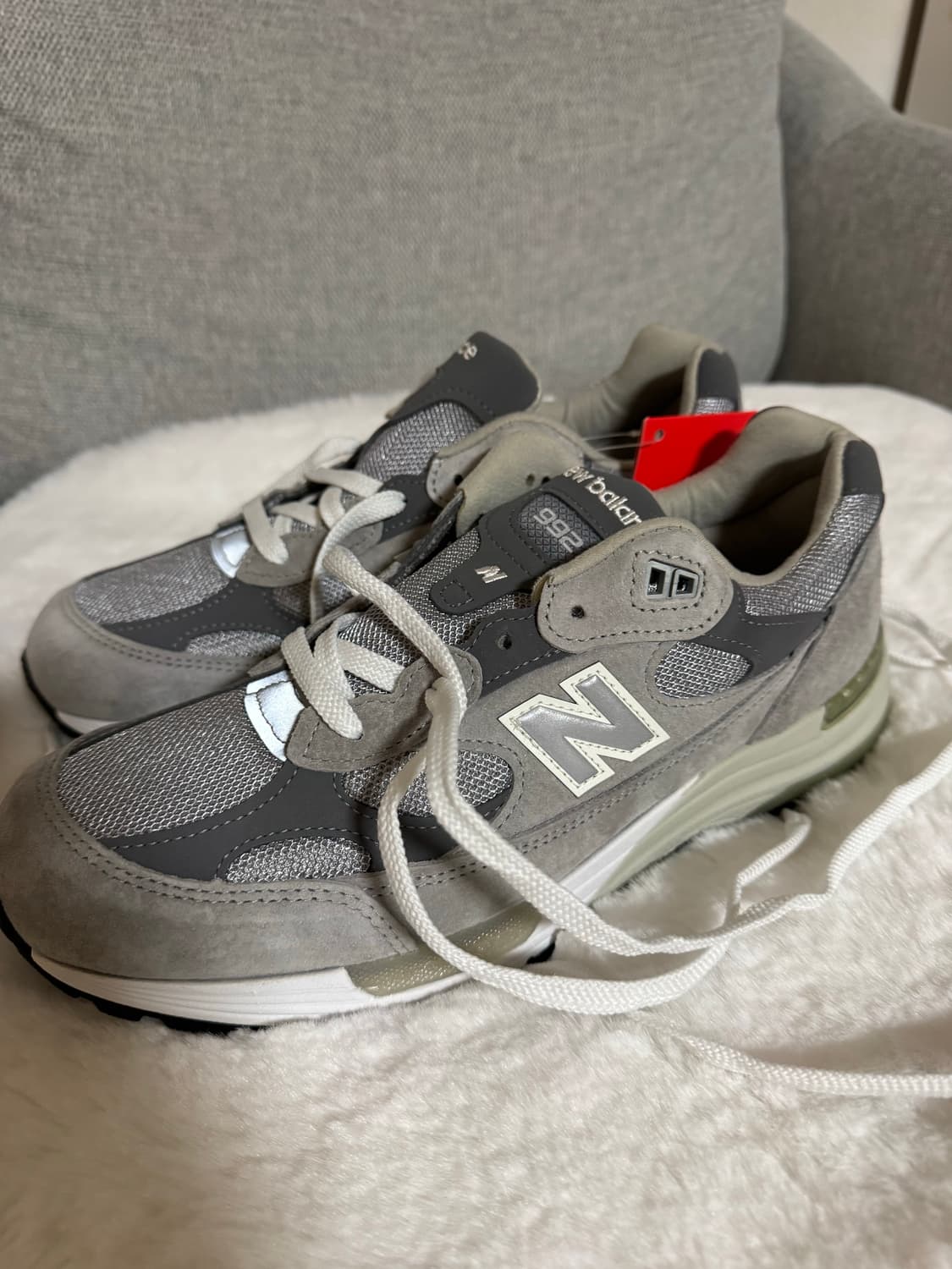뉴발란스 992 그레이 판매합니다. M992GR 상품이미지3