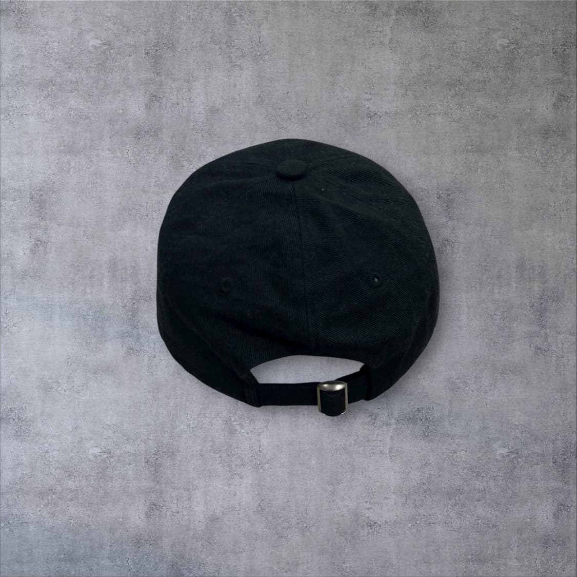 타입서비스 블랙 컬러 베이직 로고 볼캡 상품이미지4