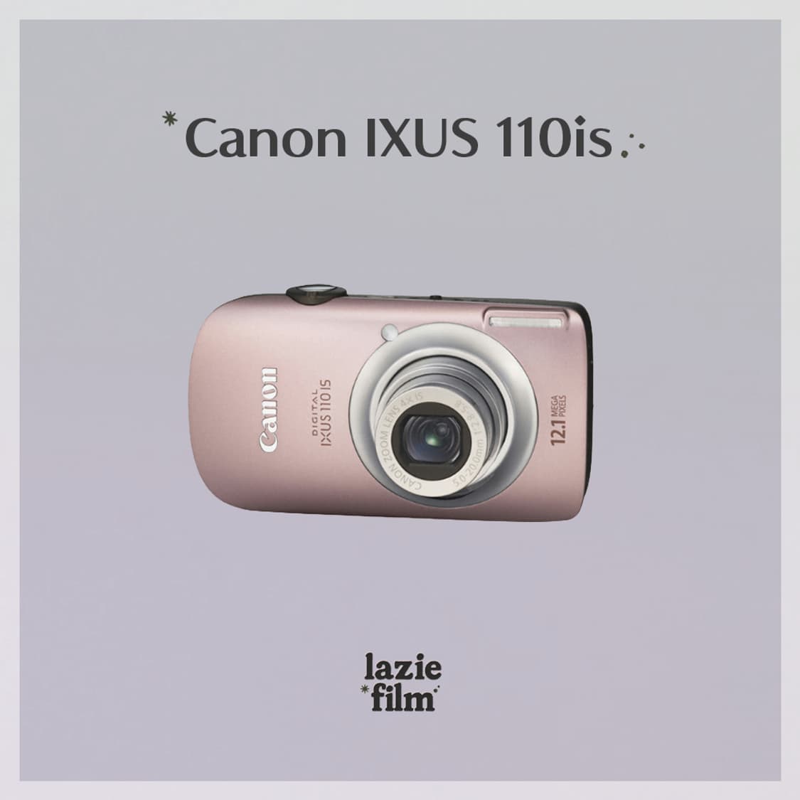 준민트✧･ﾟCanon ixus 110is 캐논 익서스 핑크 디카 상품이미지1