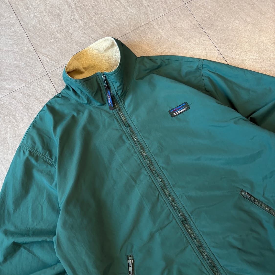 90s L.L.bean 90년대 엘엘빈 청록 컬러 쓰리 시즌 웜업 자켓 상품이미지2