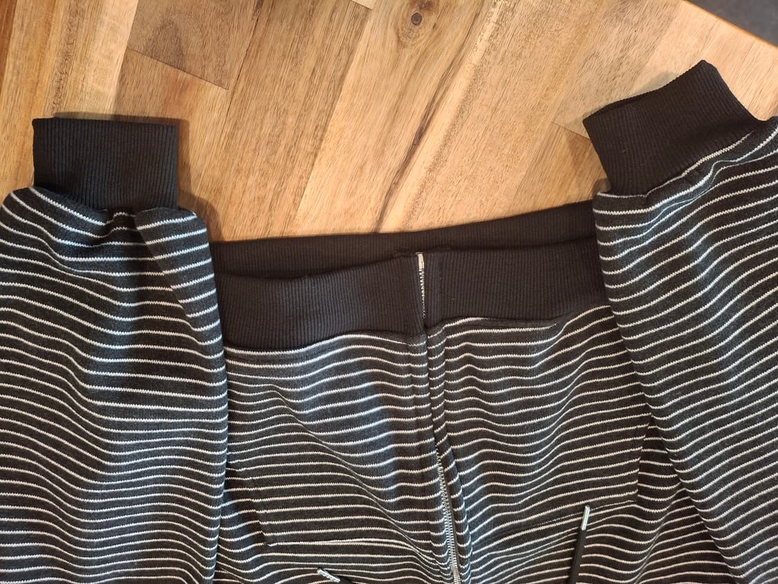 (마지막특가) 스트라이프 후드집업 프리 상품이미지3