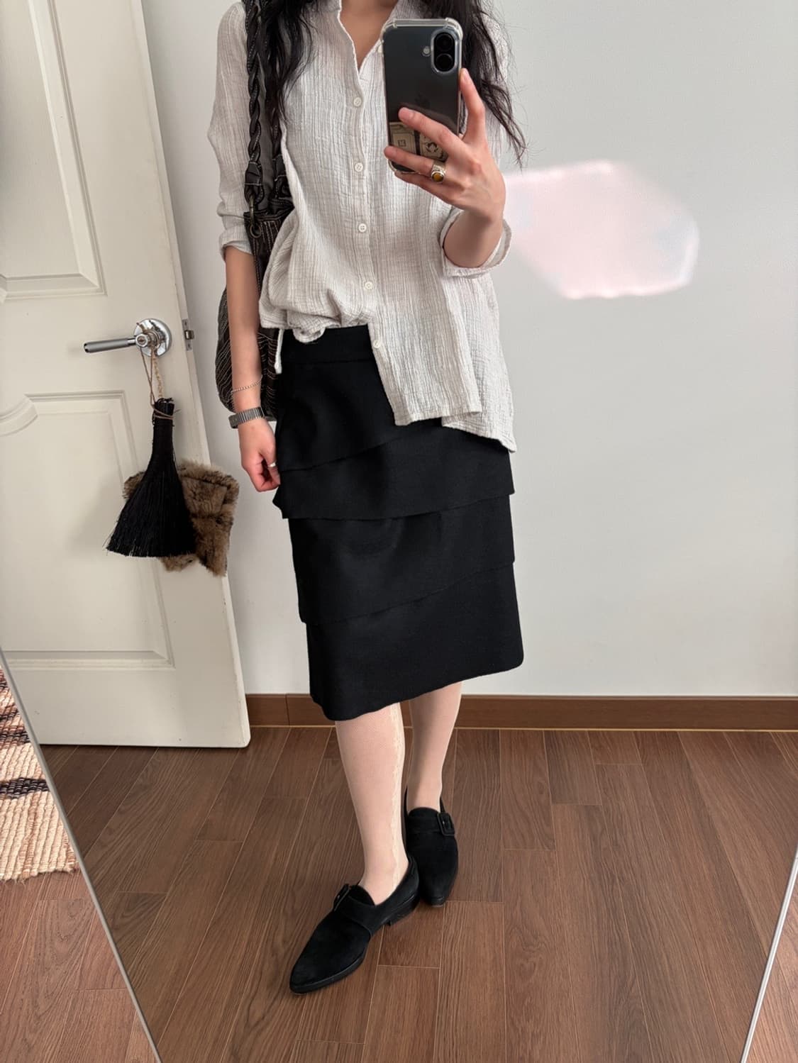 wool midi skirt 상품이미지3