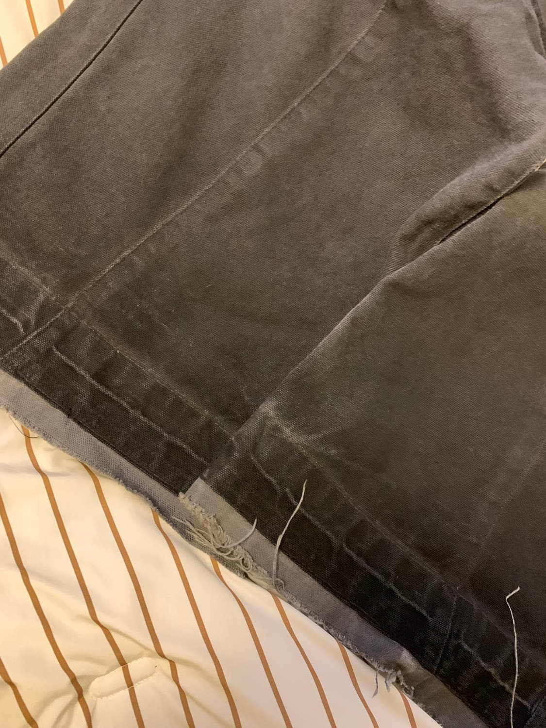 [XL] 엑슬림 ep.8 01 트라우저 워시드블랙 상품이미지4