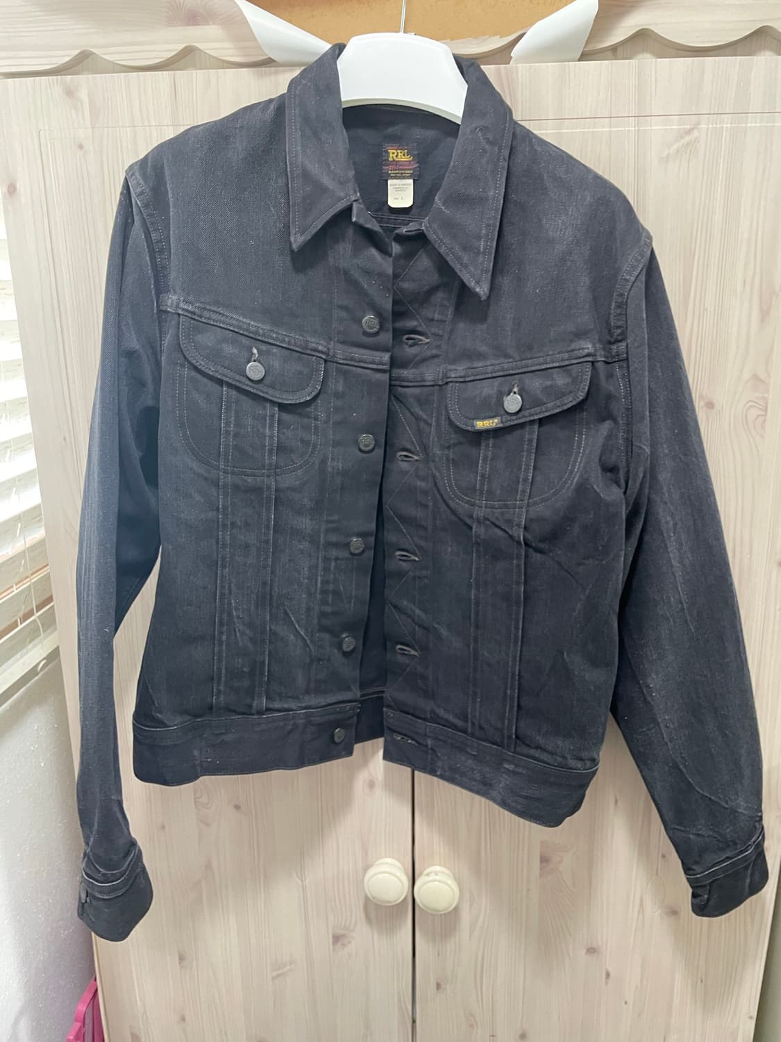 RRL lot271 트러커 블랙 M 상품이미지1