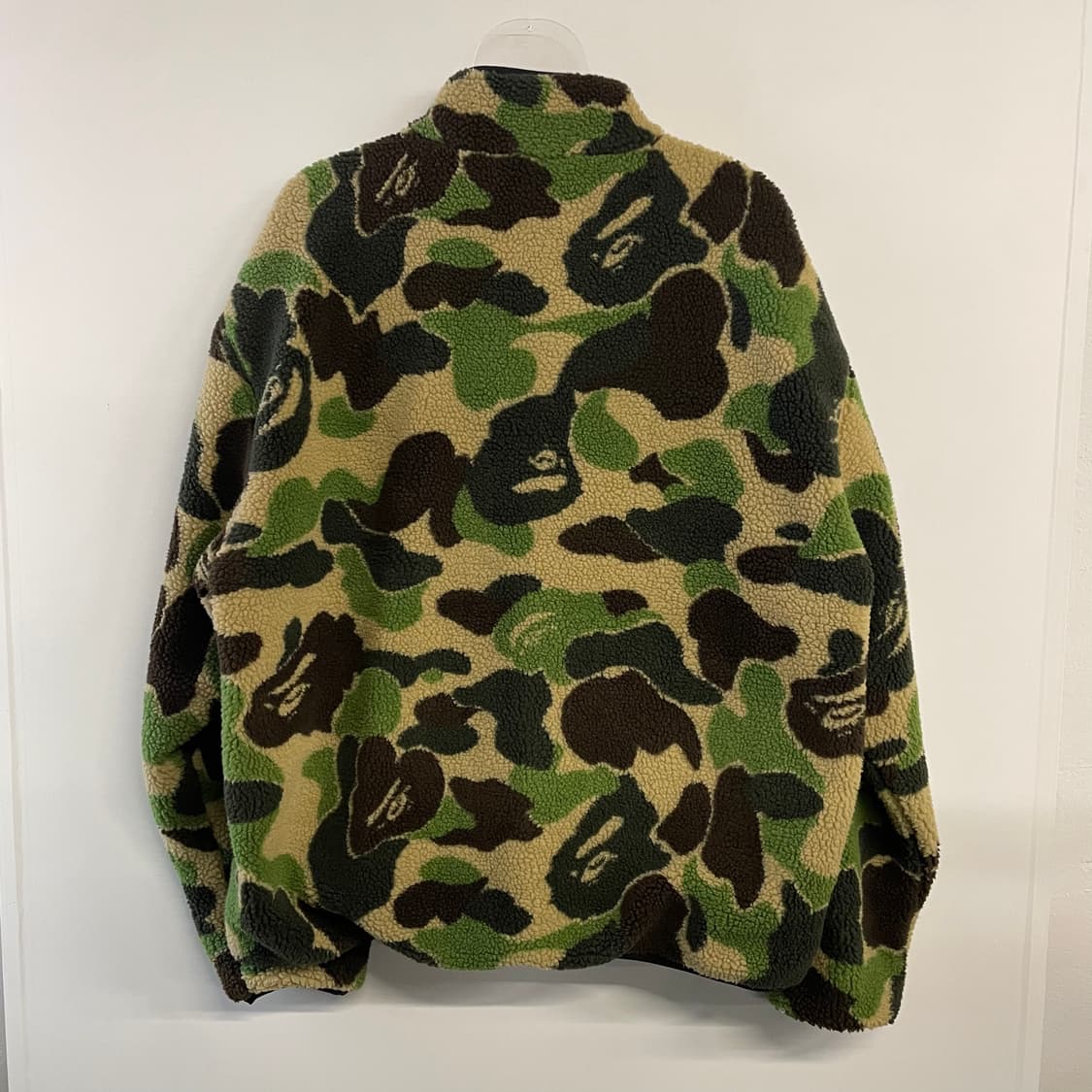 베이프 리버시블 카모 플라쥬 플리스 자켓 상품이미지6