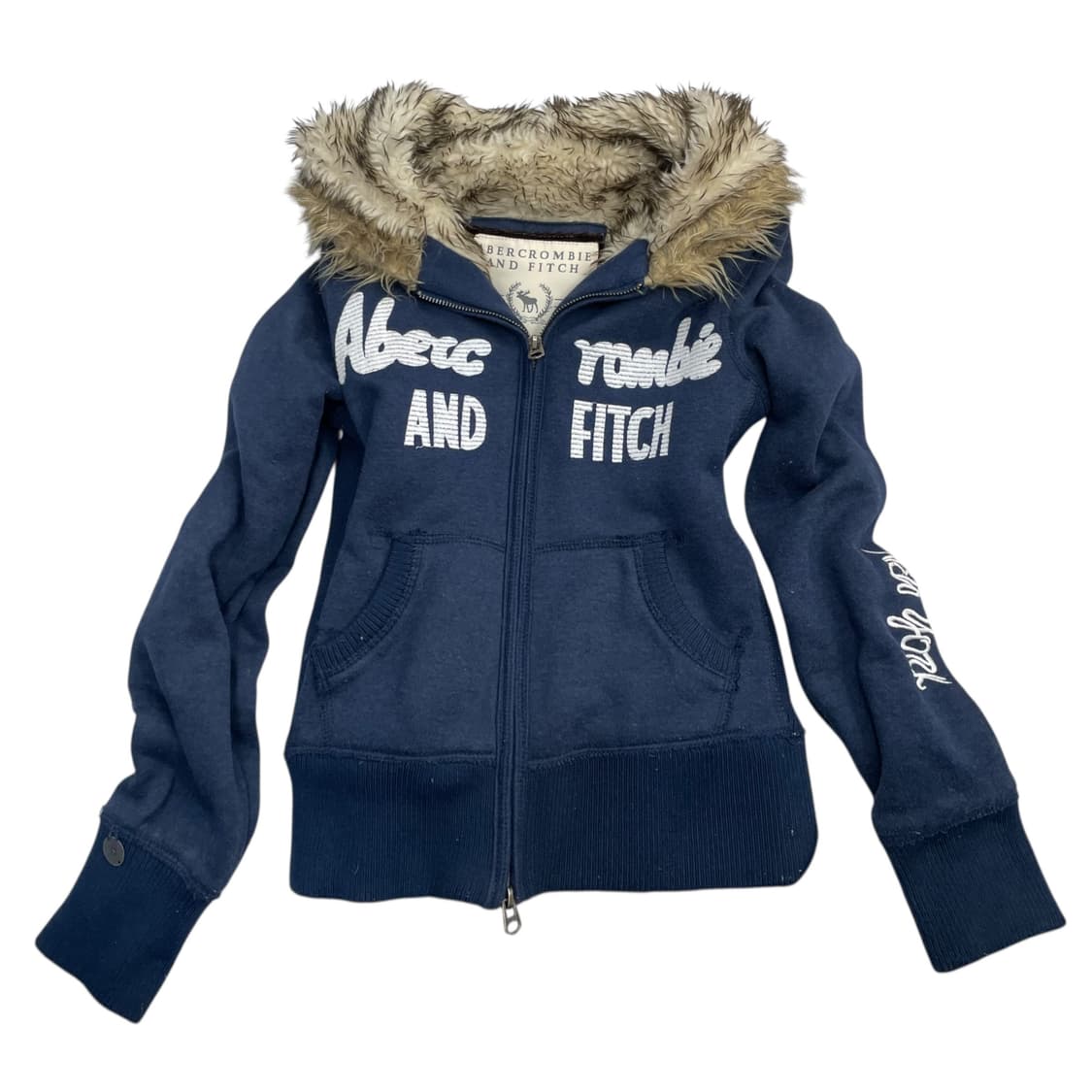 Abercrombie fur hood two-way zip-up  상품이미지1