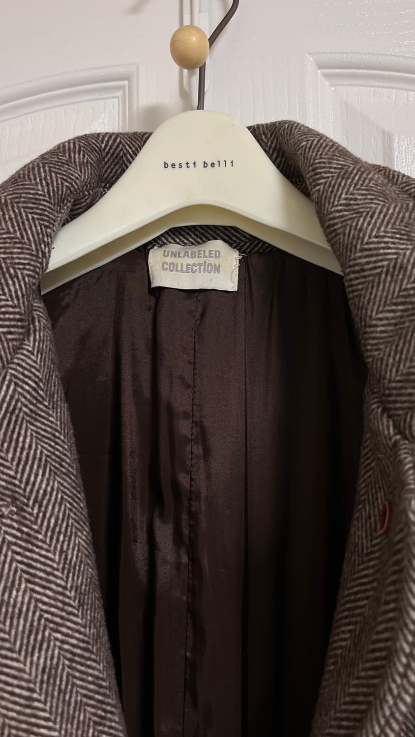 캐롤 코트(브라운 헤링본 코트) 상품이미지5