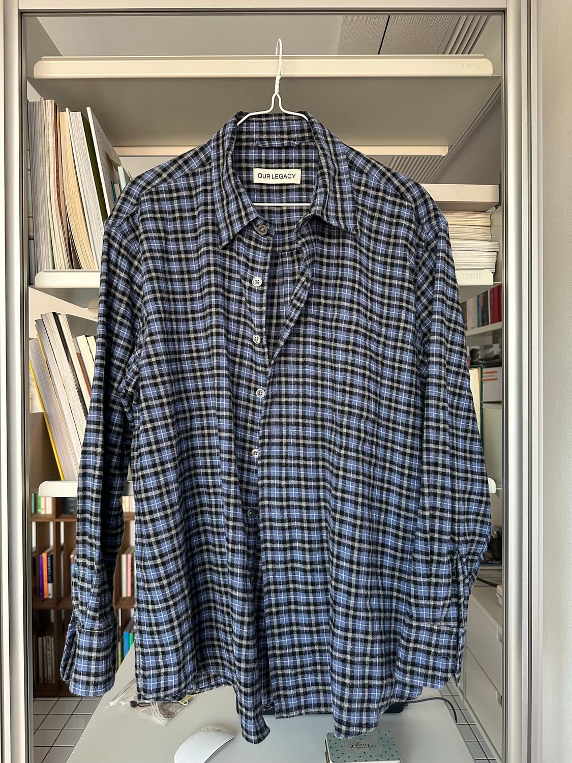 [48]아워레가시 어보브 켄트럴 체크 셔츠 상품이미지1