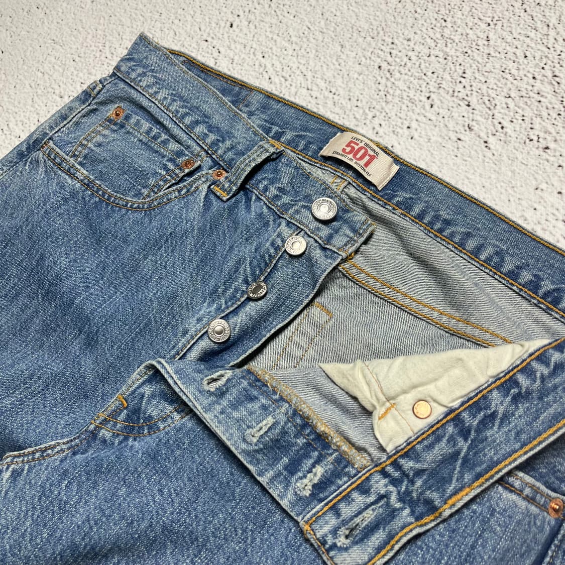 Levi's 501 Original Straight Jeans 상품이미지5