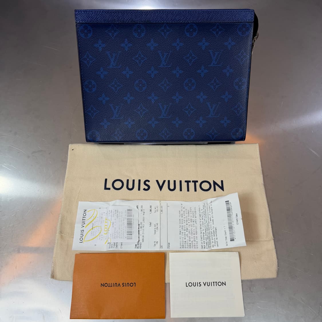 [리오브전포점] 루이비통 타이가라마 모노그램 포쉐트 보야주 클러치 상품이미지1