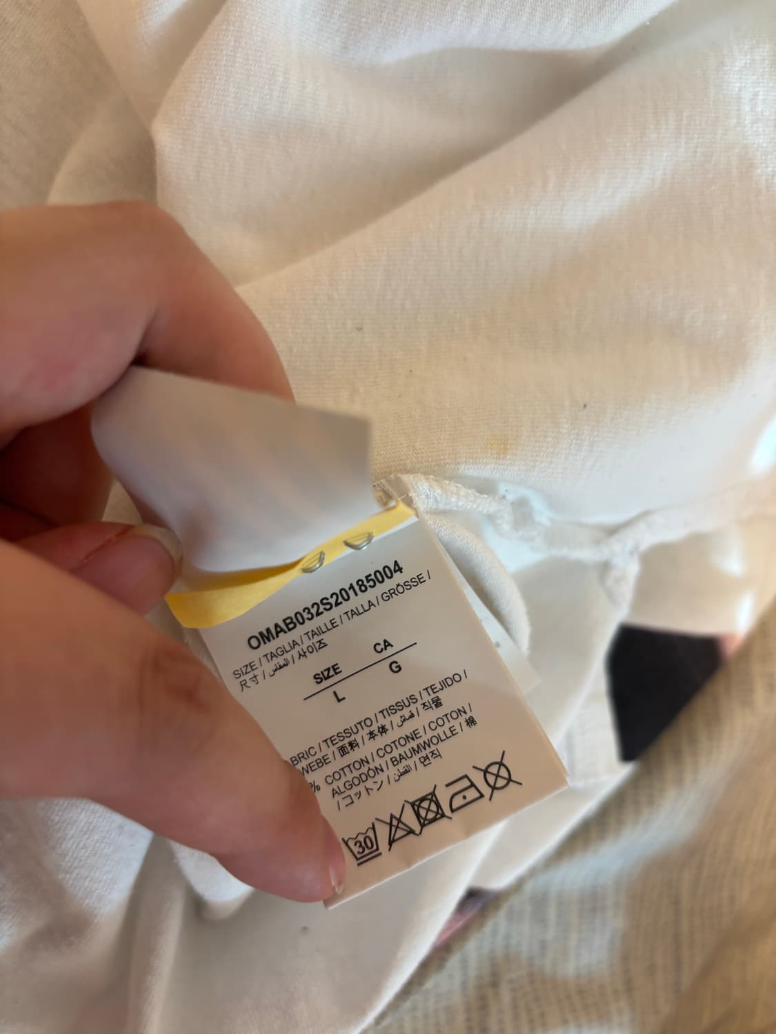 오프화이트 롱슬리브 라지 상품이미지4