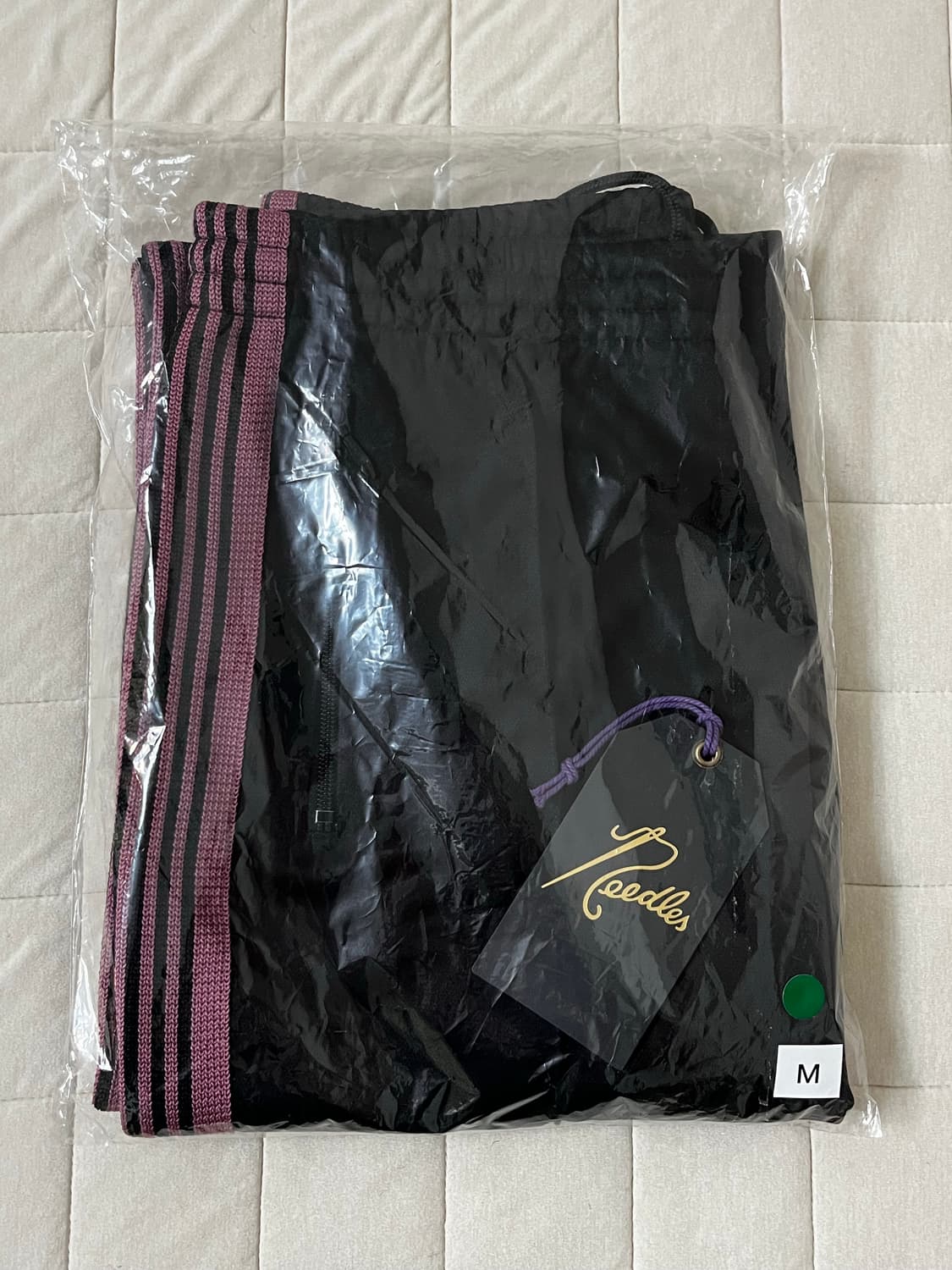 니들스 22AW 스트레이트 트랙팬츠 폴리 스무스 검핑 M사이즈 상품이미지1