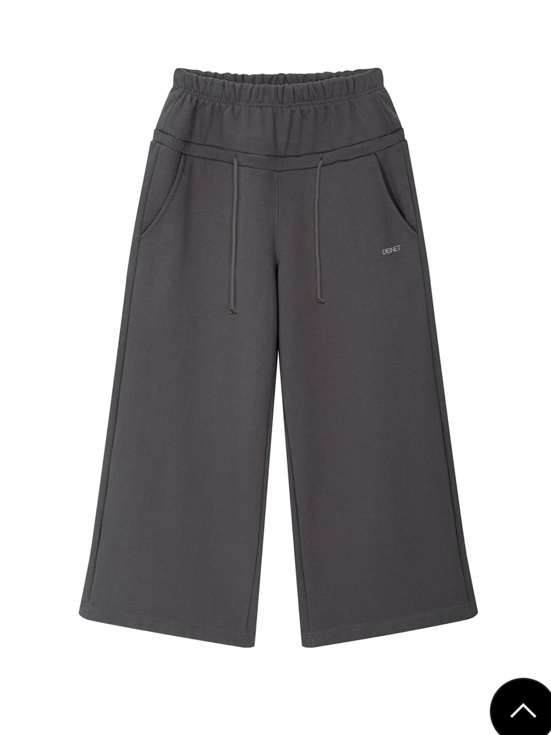 DEINET BACK LOGO SWEAT PANTS IN CHARCOAL 상품이미지5