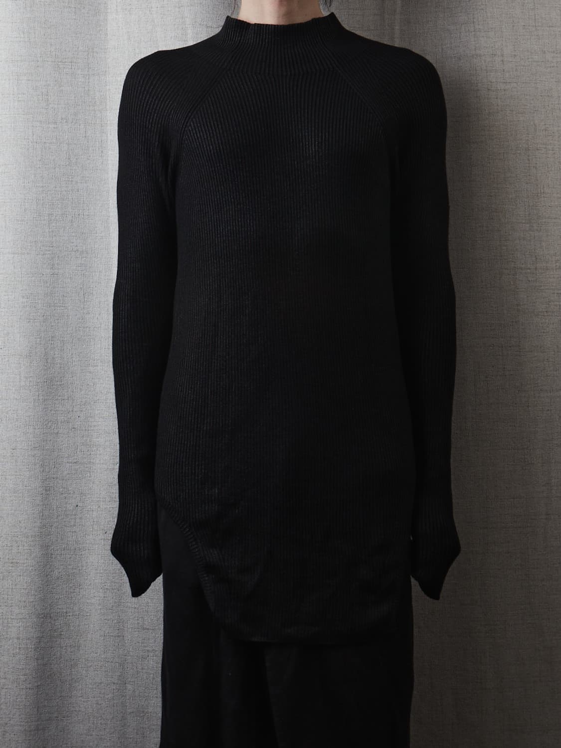 Julius FW2024 코팅 울 니트 탑 상품이미지7