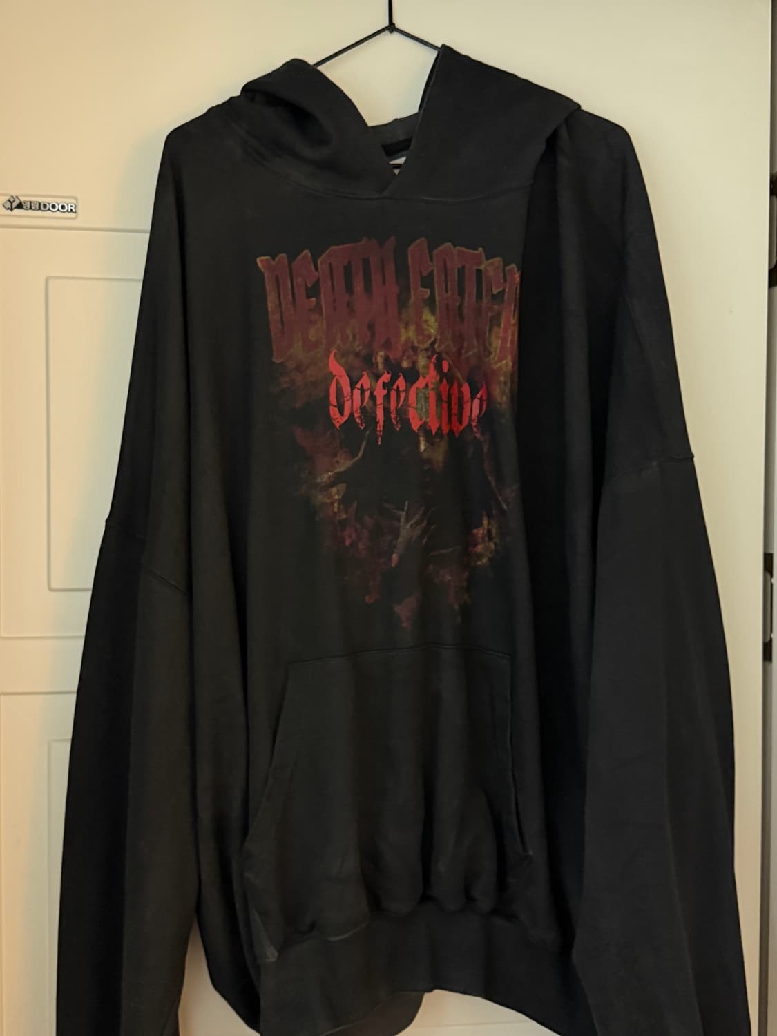 성수한정)) 언더마이카 데스이터스 후드 상품이미지3