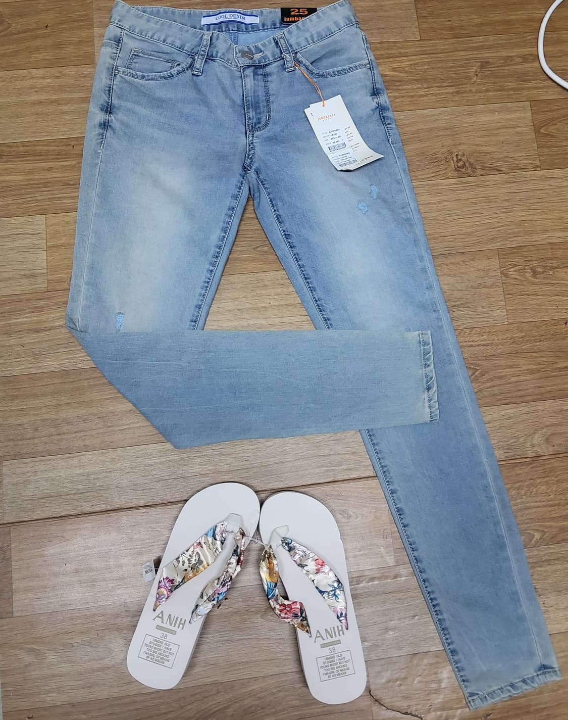 새상품 잠뱅이 스키니진 청바지 데님 여자 25 이쁨 상품이미지2