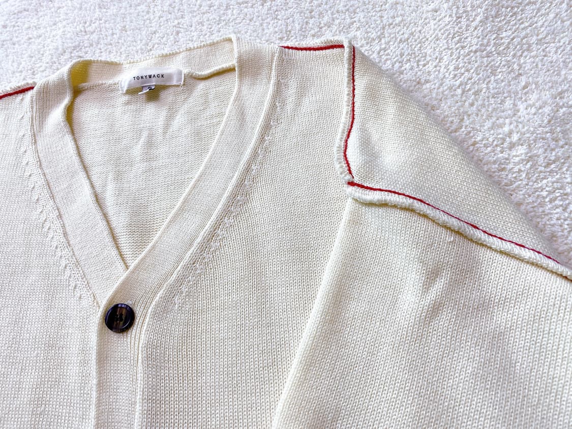 TONYWACK 토니웩 스티치 울 가디건 (L) 상품이미지2