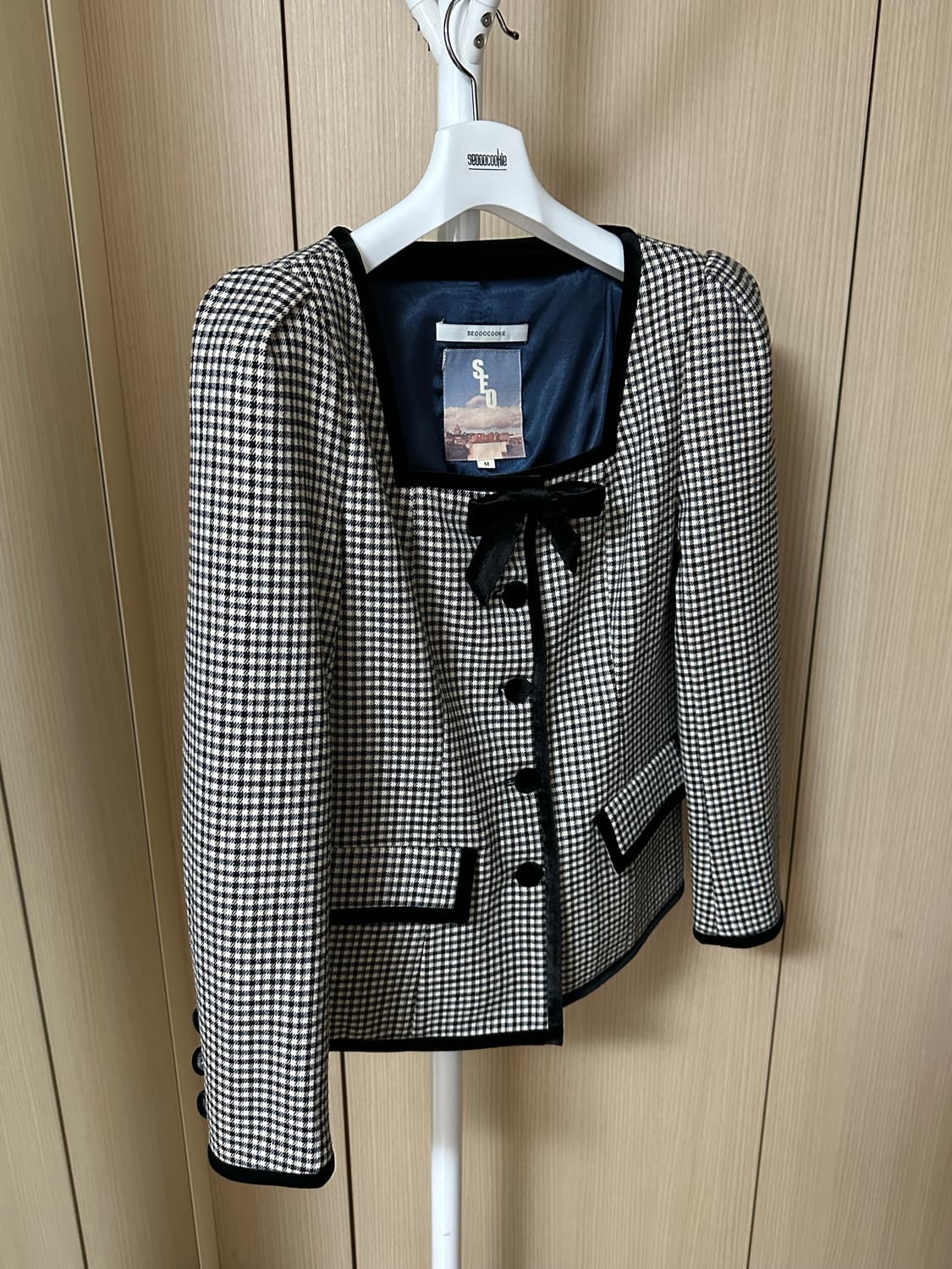 서쿠키 로리앙 체크 자켓 상품이미지2