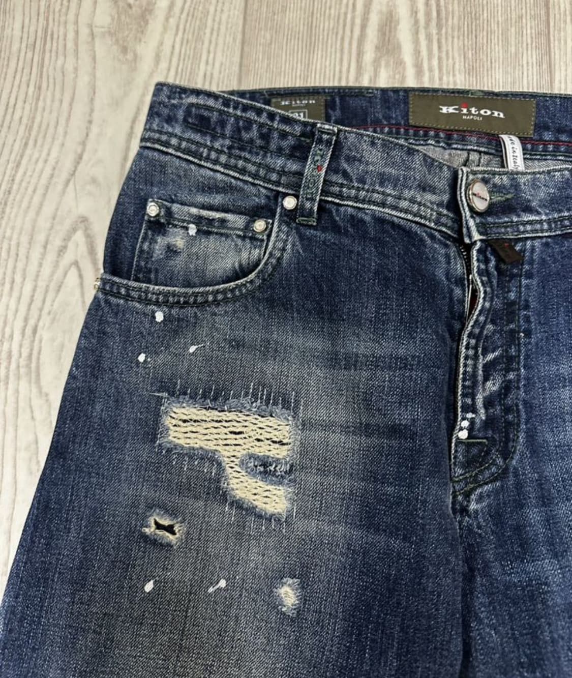 KITON 키톤 리미티드 에디션 04 of 04 데님팬츠(코튼)해외발송 상품이미지3