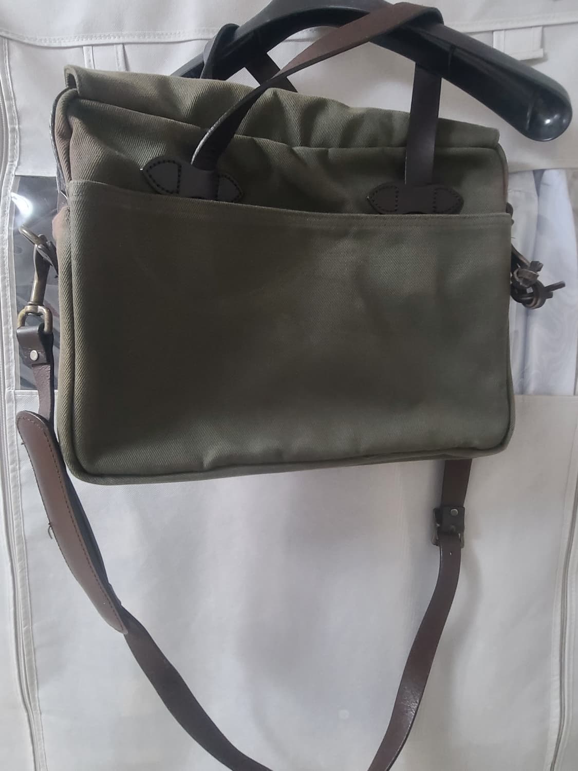 필슨 256 브리프케이스 오터그린 상품이미지2