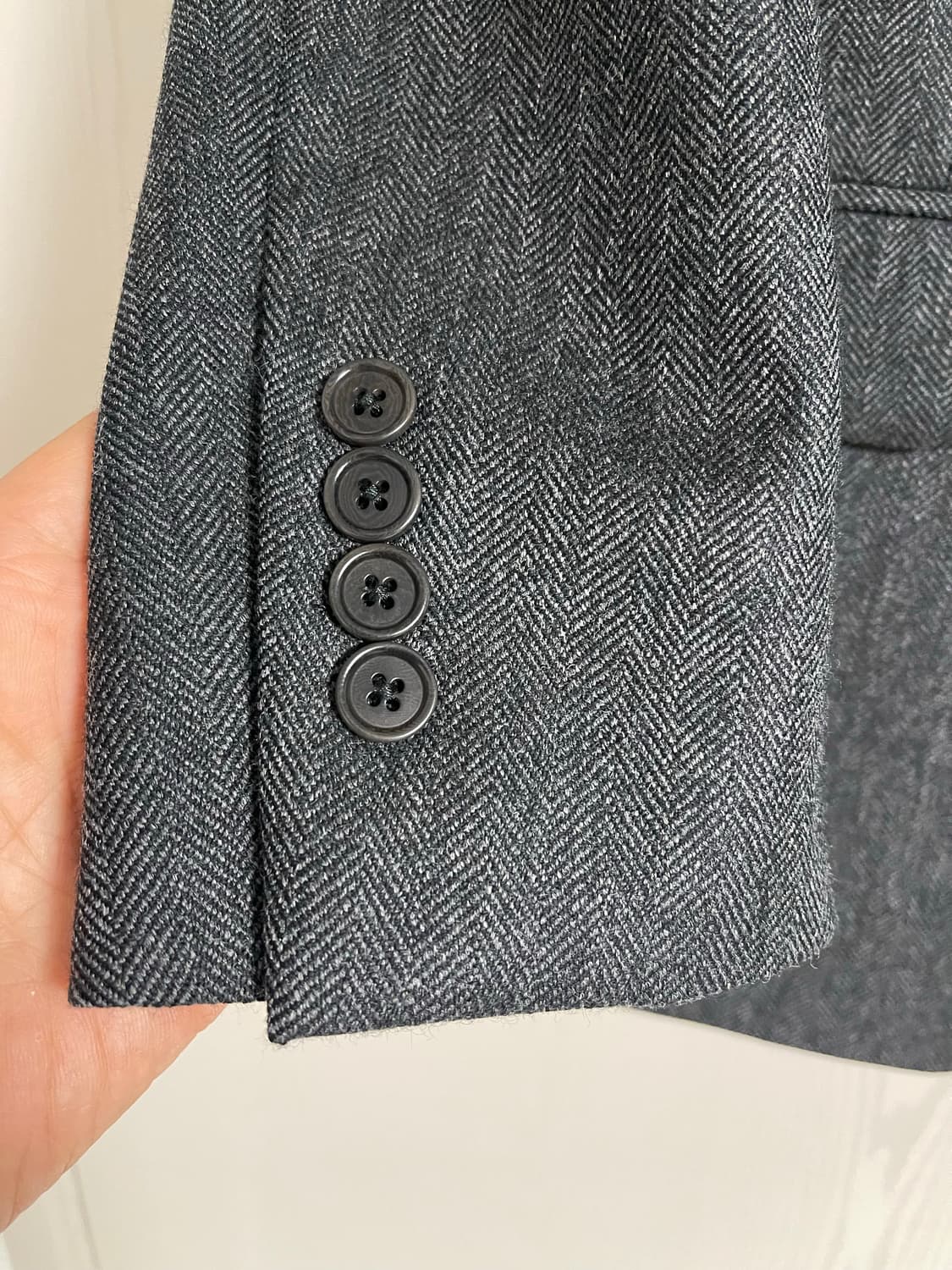 브룩스 브라더스 리젠트 핏 울 헤링본 자켓 36S(95) 상품이미지2