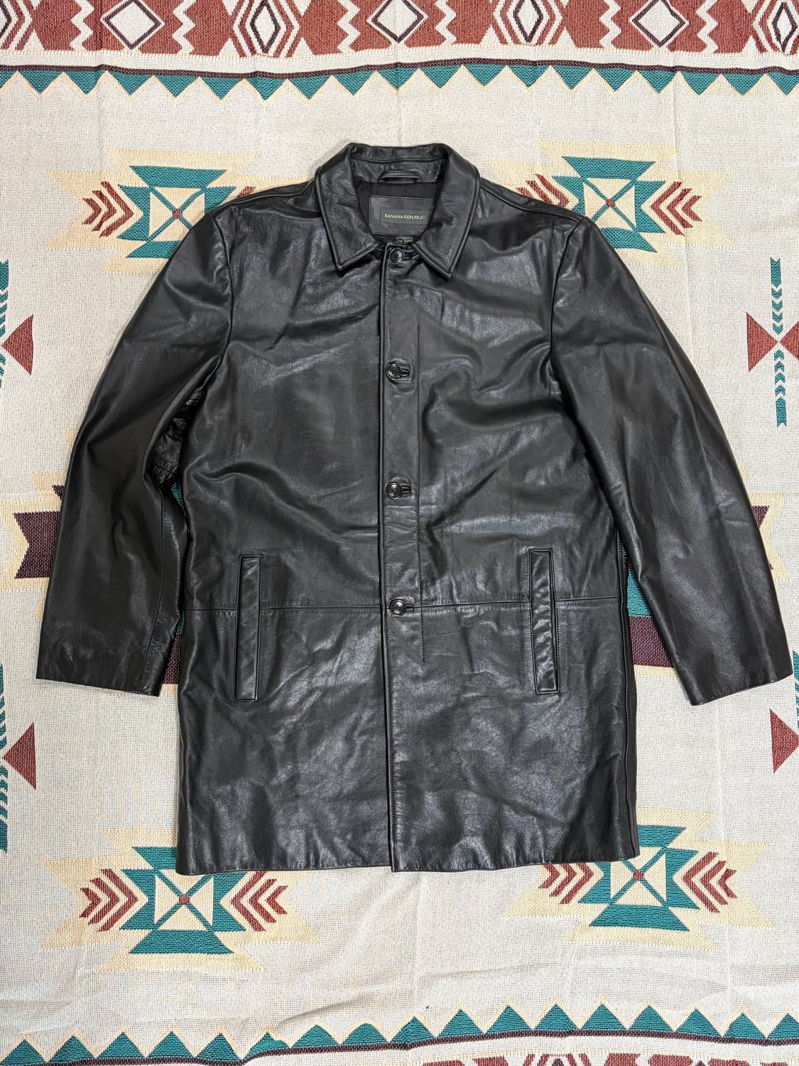 바나나리퍼블릭 리얼 레더 카코트 / 올드갭 상품이미지1